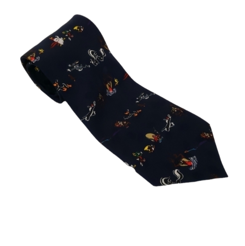 Vintage 1997 Warner Bros Mens Looney Tunes Necktie